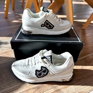 Karl Lagerfeld Mayu Sneakers Bright White Size 7.5